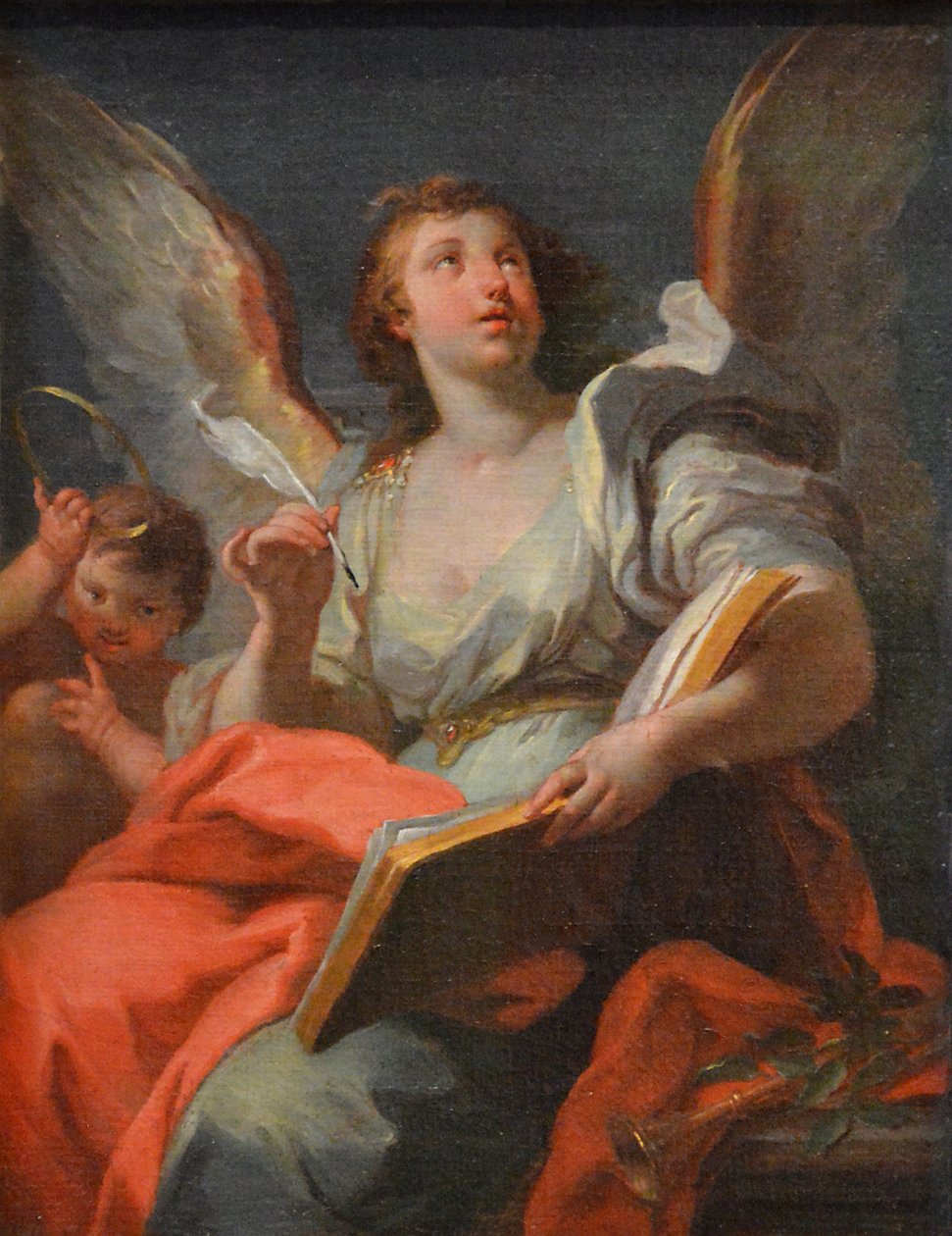 Francuski: Allégorie de la Renommée Alegoria sławy autorstwa Sebastiano Conca