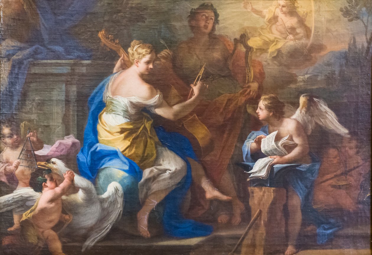 Muzyka i poezja autorstwa Sebastiano Conca