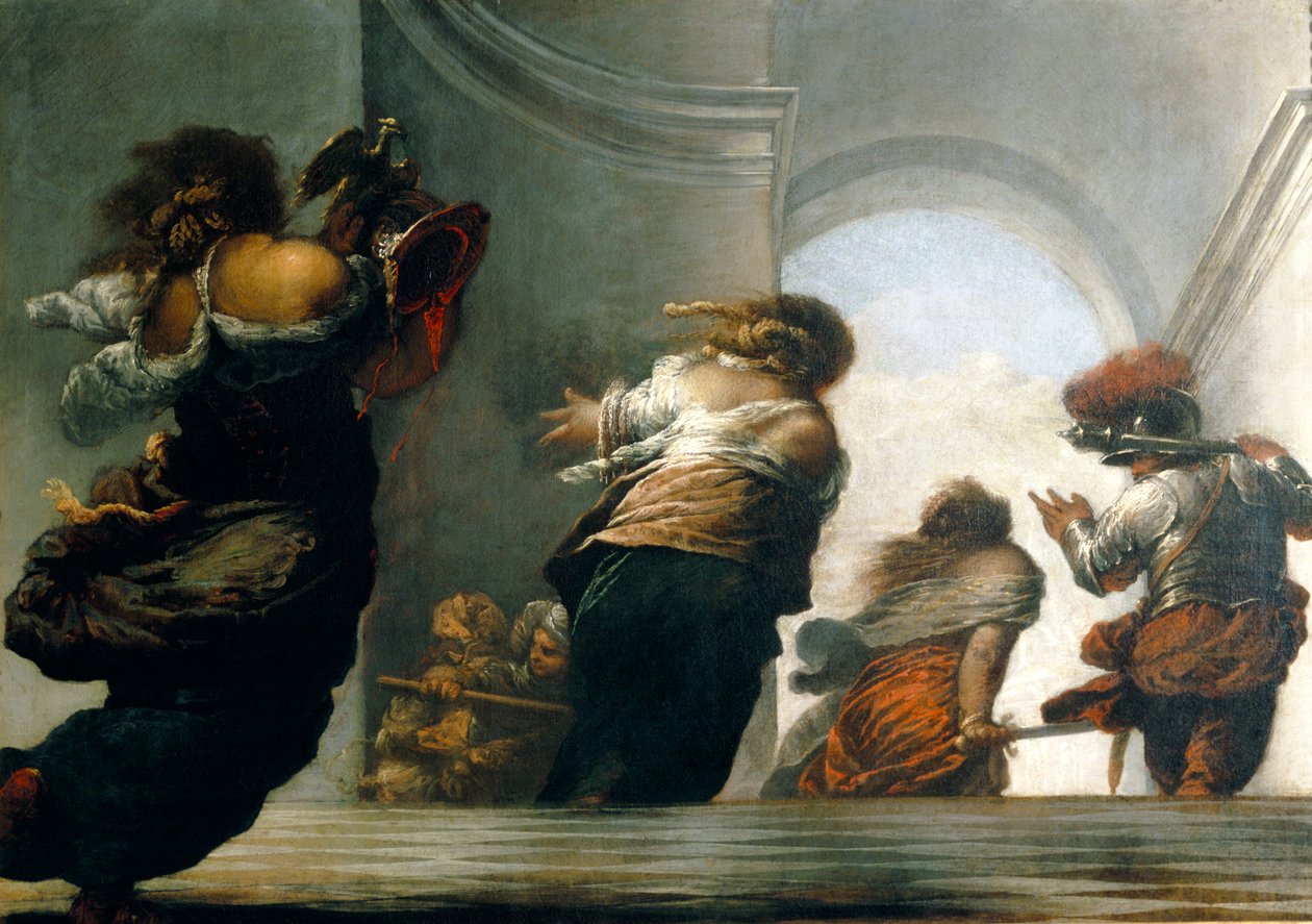 Świątynia Janusa, XVII w. autorstwa Sebastiano Mazzoni