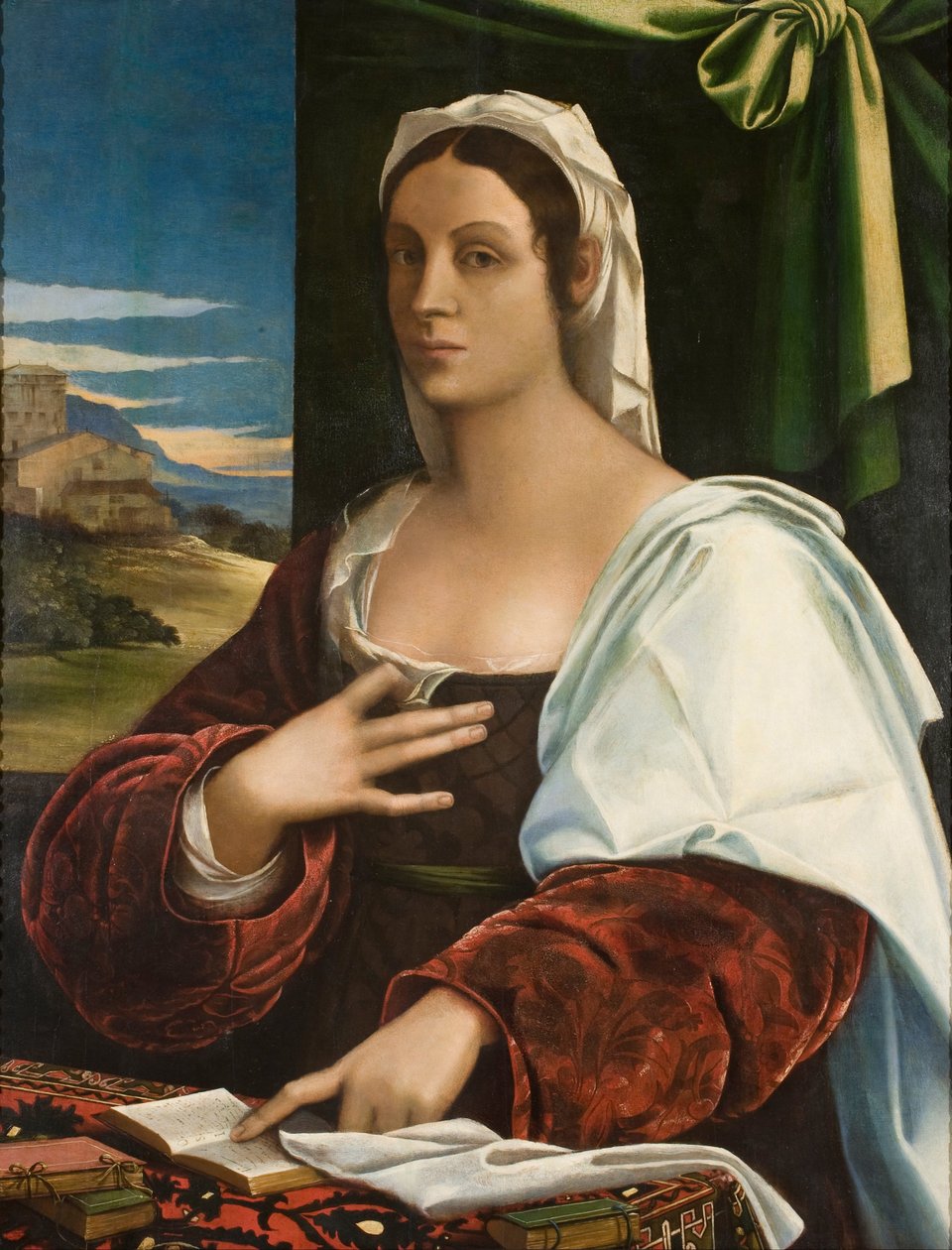Vittoria Colonna 1490-1547 autorstwa Sebastiano Piombo del