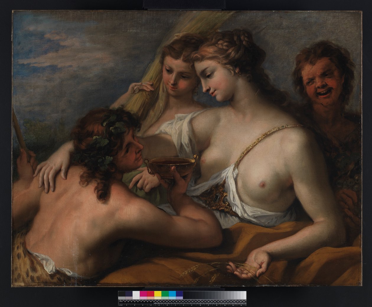Bachus i Ceres, nie po 1710 autorstwa Sebastiano Ricci