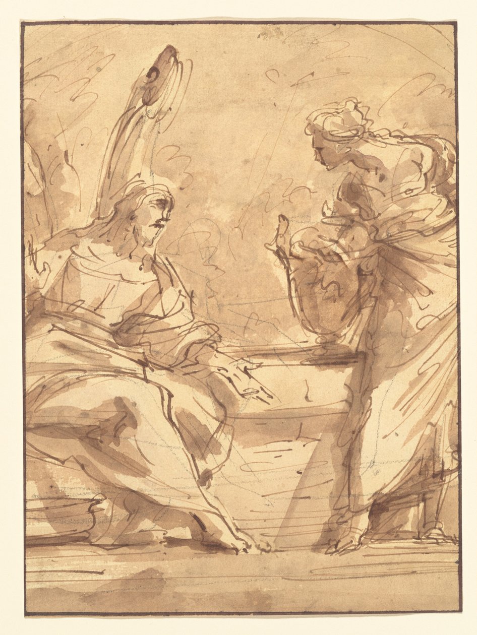 Christus und die Samariterin autorstwa Sebastiano Ricci