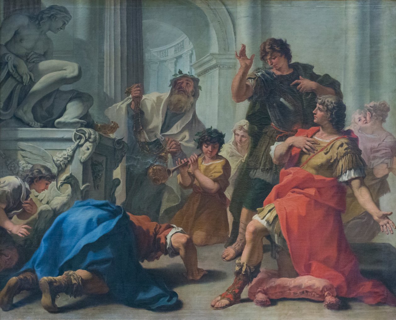 Junius Brutus, początek XVIII wieku (olej na płótnie) autorstwa Sebastiano Ricci