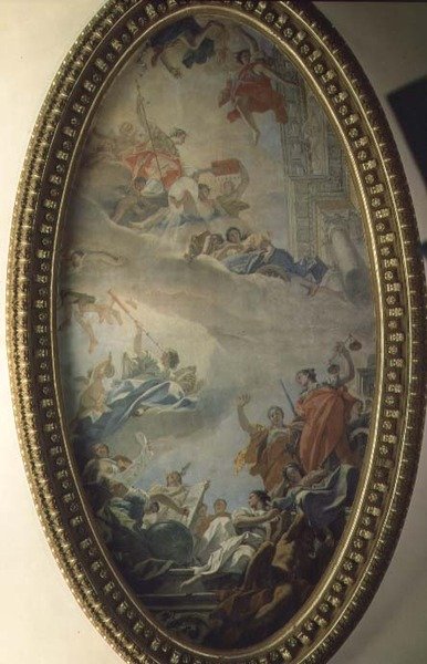 Gloryfikacja nauki (olej na płótnie) autorstwa Sebastiano Ricci