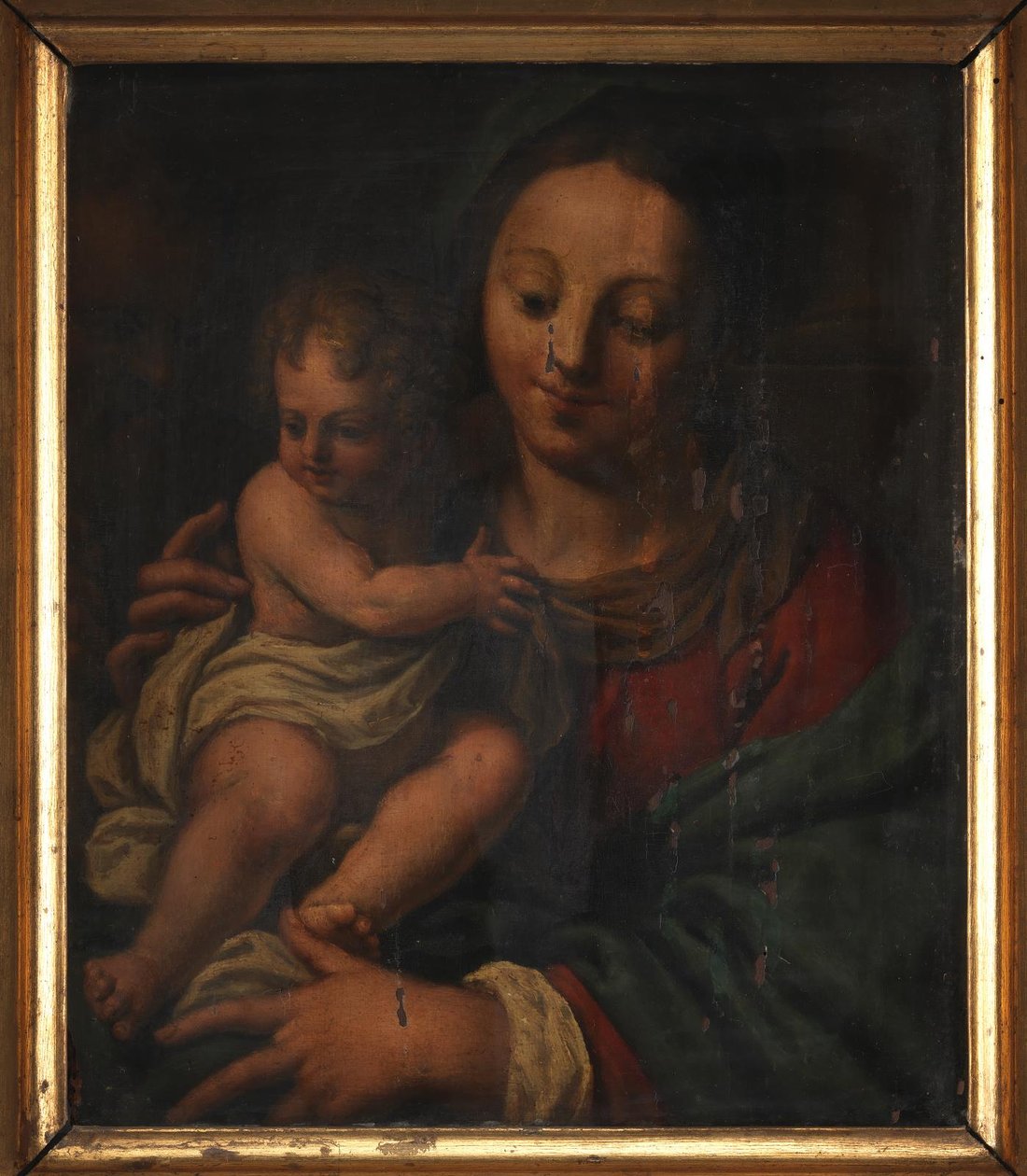 Dziewica i Dziecko autorstwa Sebastiano Serlio