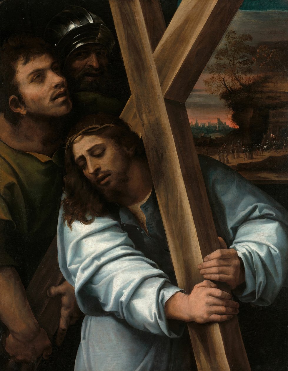 Chrystus niosący krzyż, około 15151517. autorstwa Sebastiano del Piombo