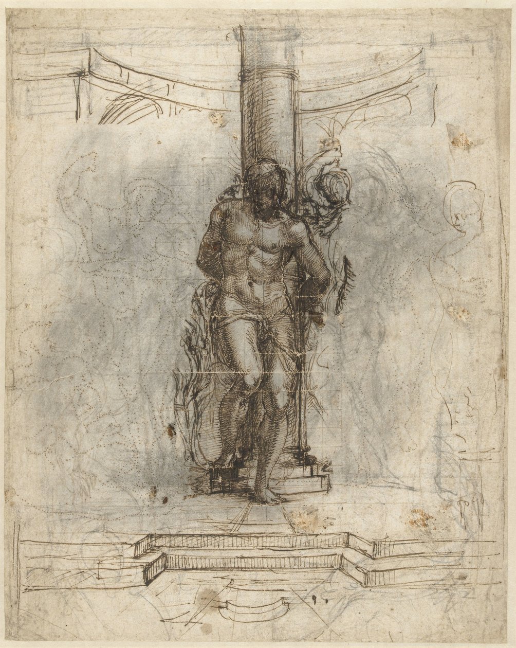 Biczowanie Chrystusa autorstwa Sebastiano del Piombo