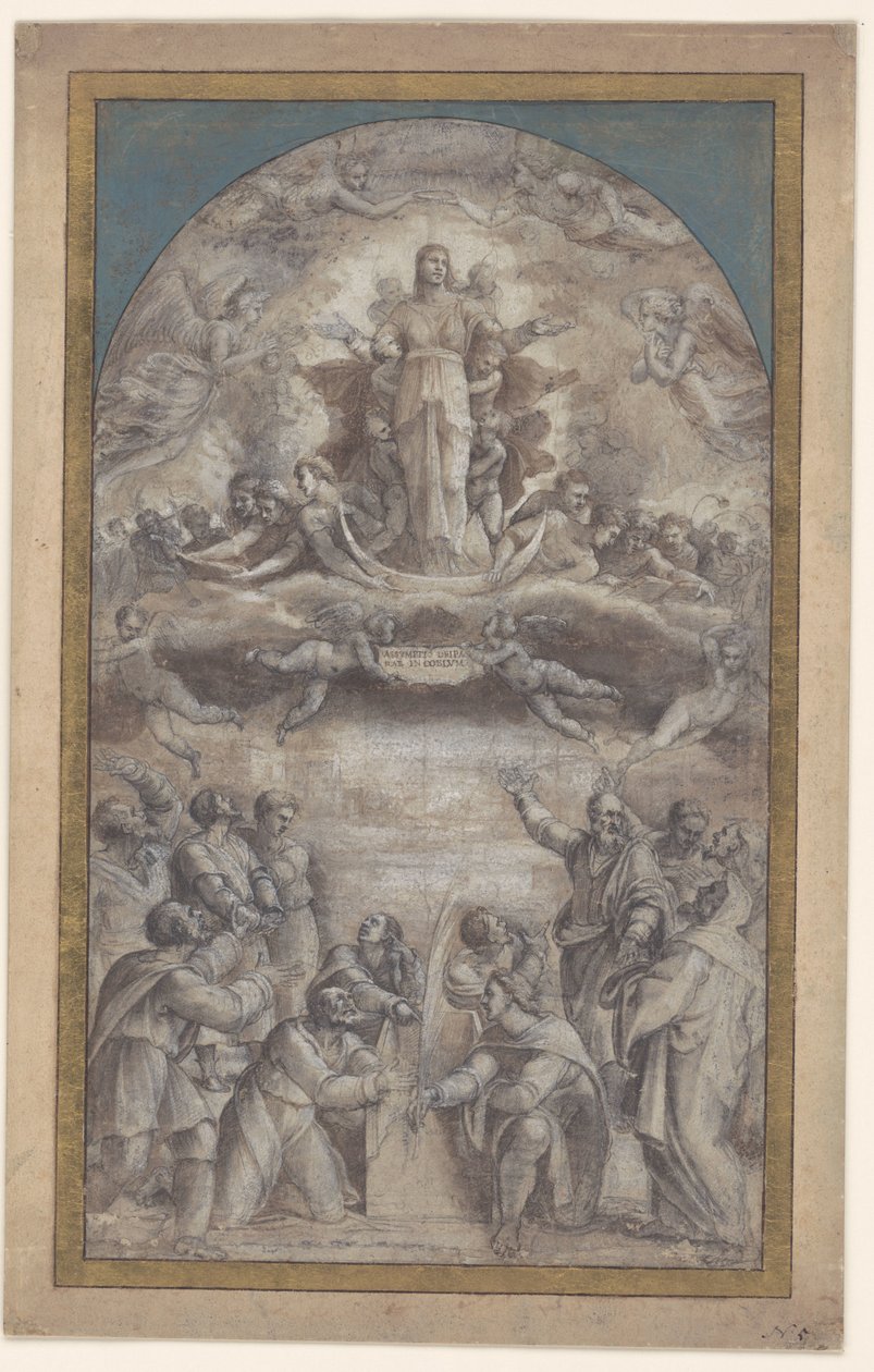 Wniebowstąpienie Maryi autorstwa Sebastiano del Piombo