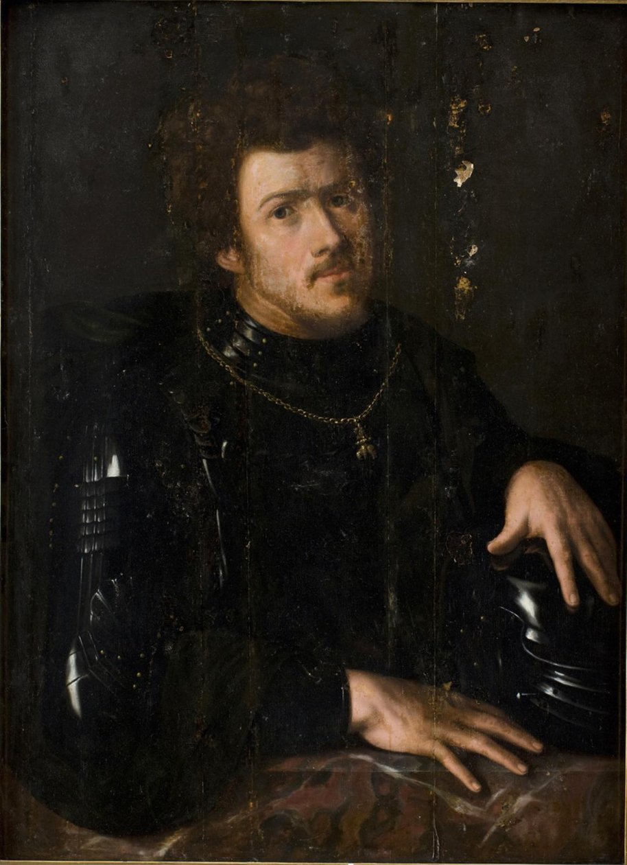 Portret Karola Śmiałego autorstwa Sebastiano del Piombo