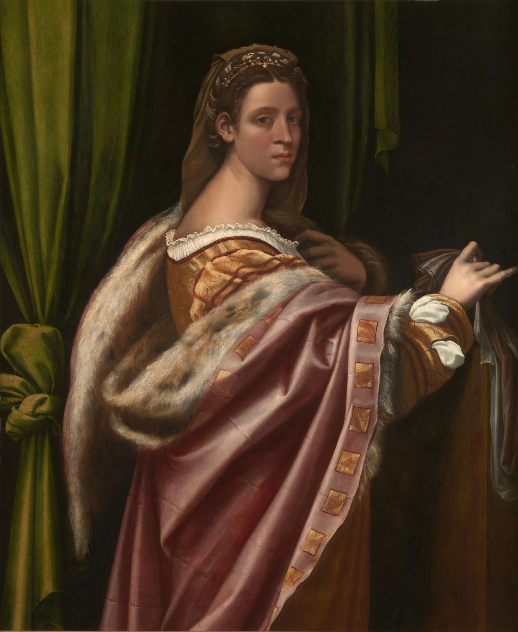 Portret damy, 1540 autorstwa Sebastiano del Piombo