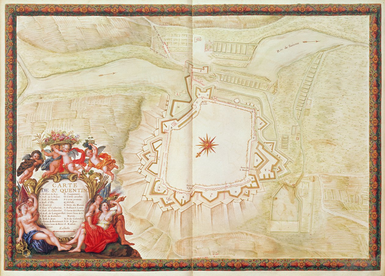 Ms. 988, t. 3 k.10 Mapa Saint-Quentin, z 