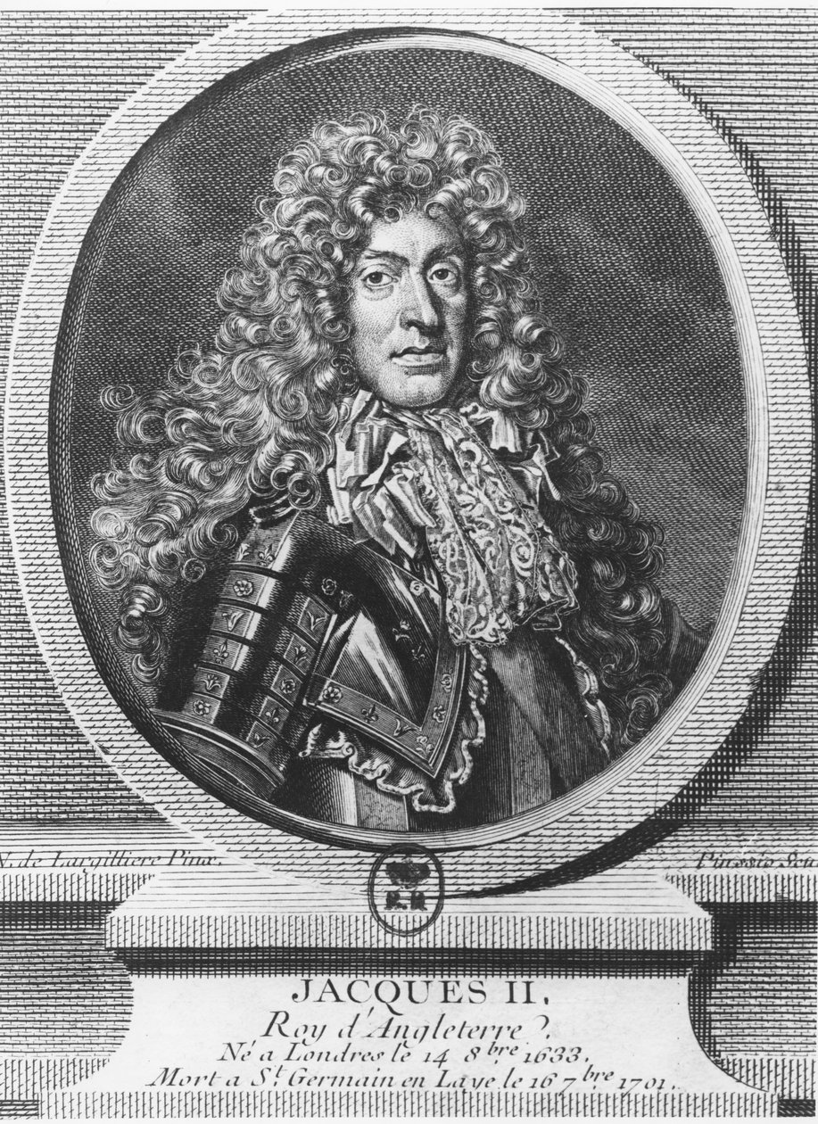 Jakub II z Anglii autorstwa Sebastien Pinssio