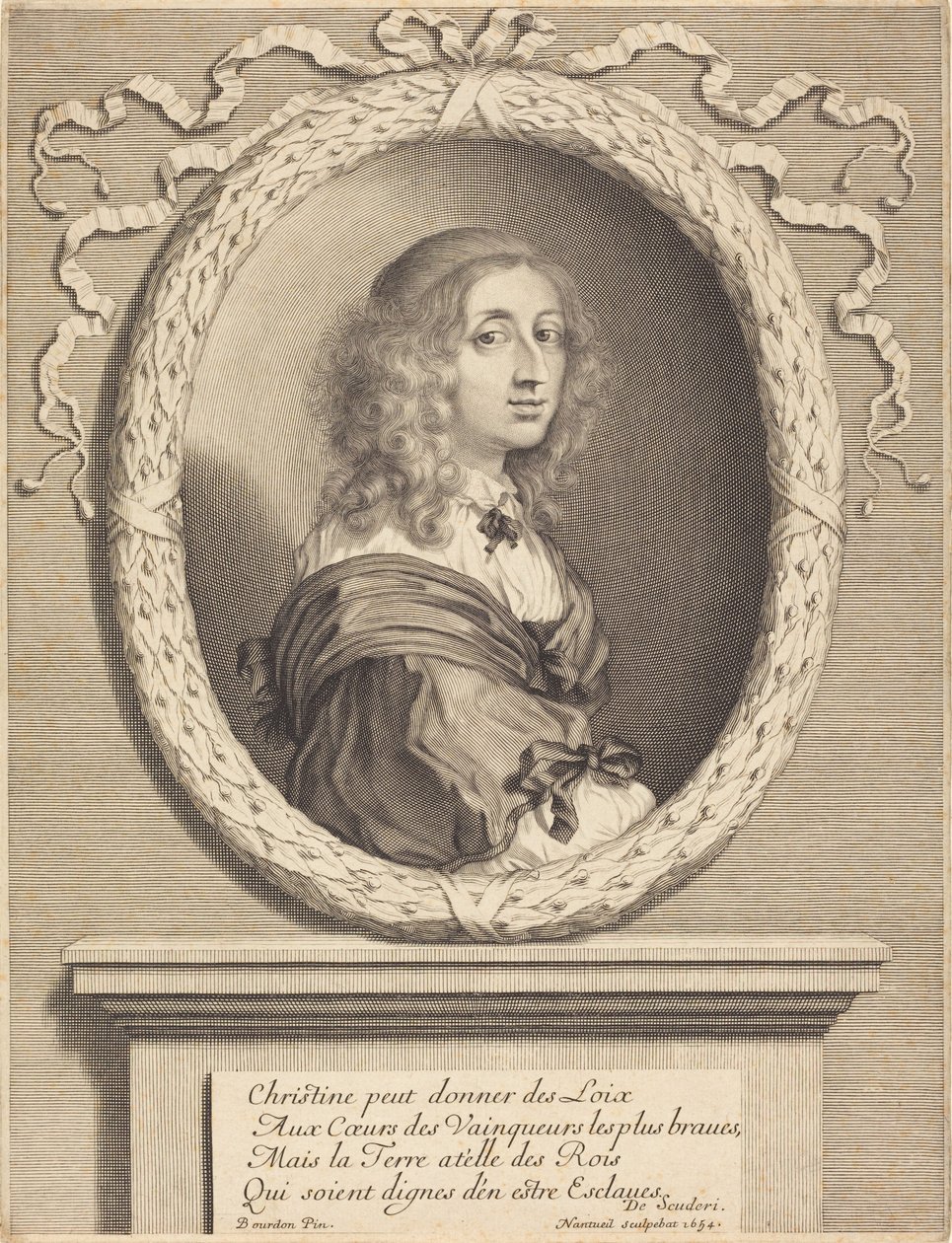 Christina, królowa Szwecji autorstwa Sébastien Bourdon