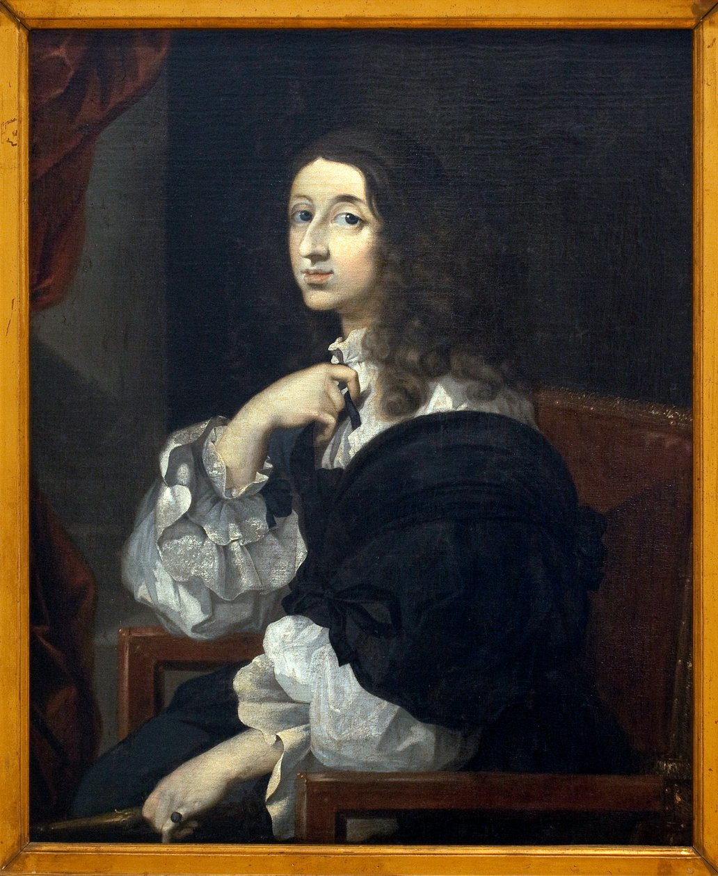 Portret królowej Krystyny Suede (Kristina Vasa autorstwa Sébastien Bourdon