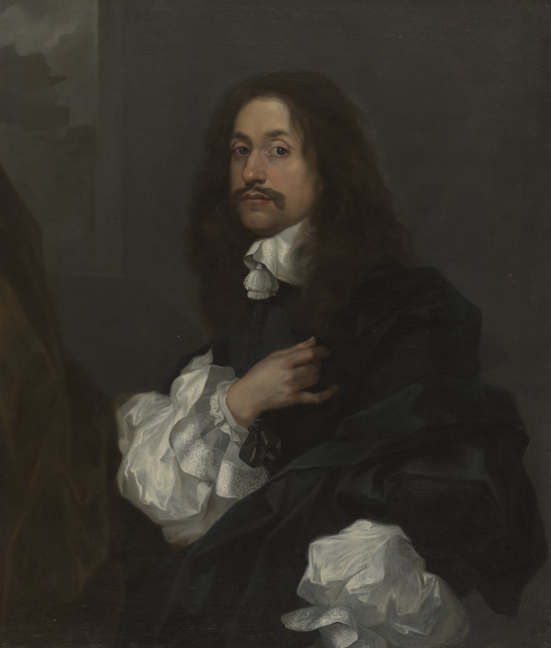 Portret mężczyzny autorstwa Sébastien Bourdon