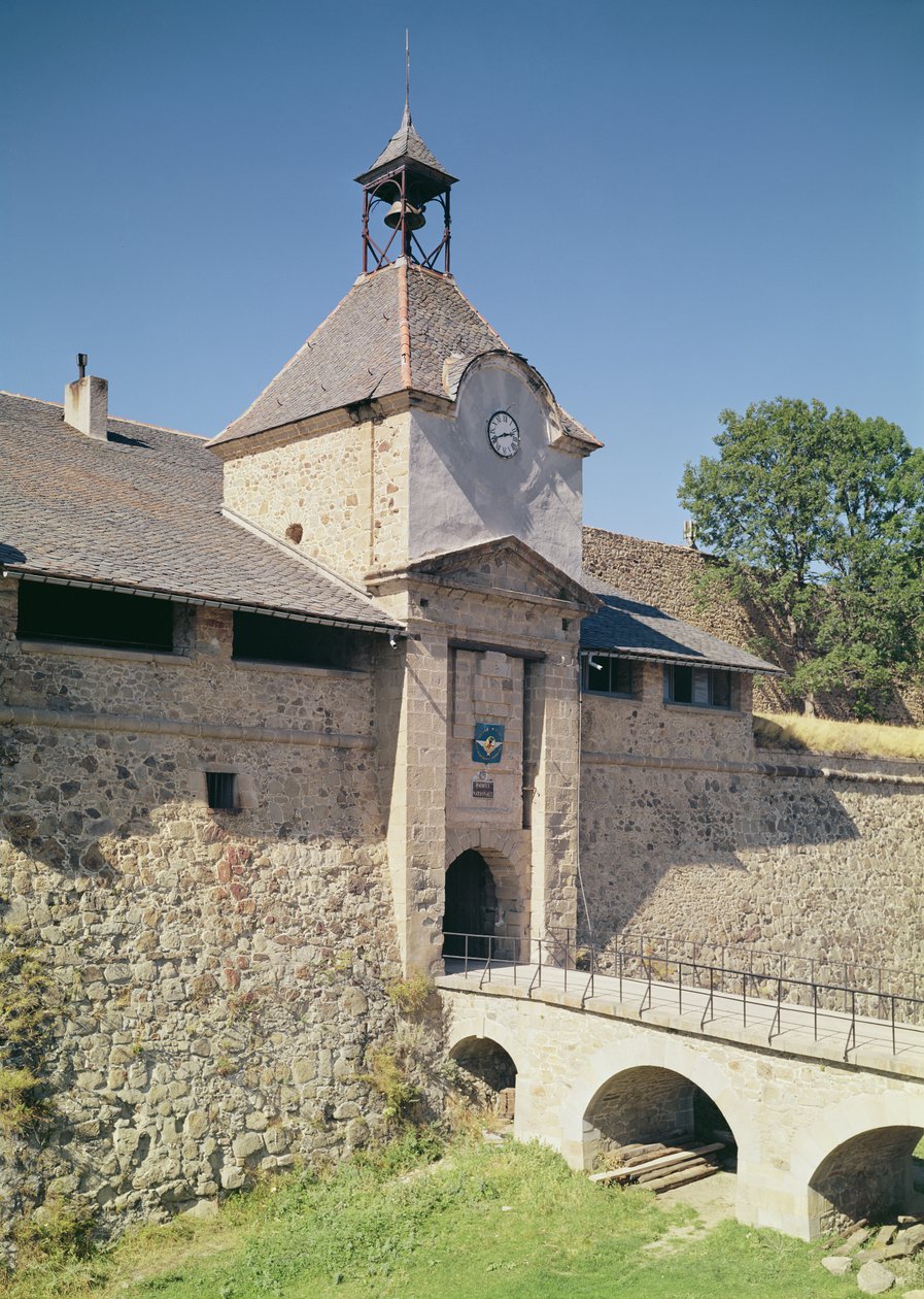 Wejście do cytadeli, zbudowane w 1681 r. autorstwa Sebastien Le Prestre de Vauban