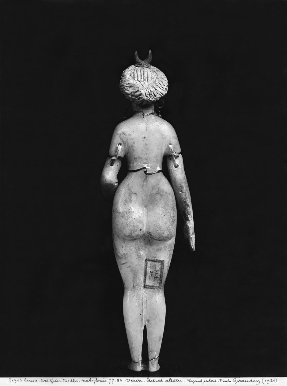 Statuetka nagiej kobiety, widok z tyłu, III-II w. p.n.e. autorstwa Seleucid