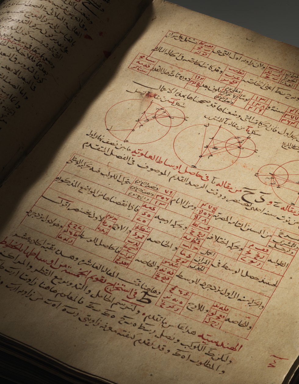 Kompendium traktatów o astronomii i matematyce autorstwa Nasira Al-Dina Muhammada bin Al-Hasana Al-Tusiego autorstwa Seljuq Dynasty