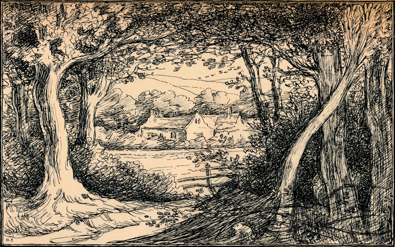 Koniec polany, Las Epping, ok. 1900 autorstwa Selwyn Image