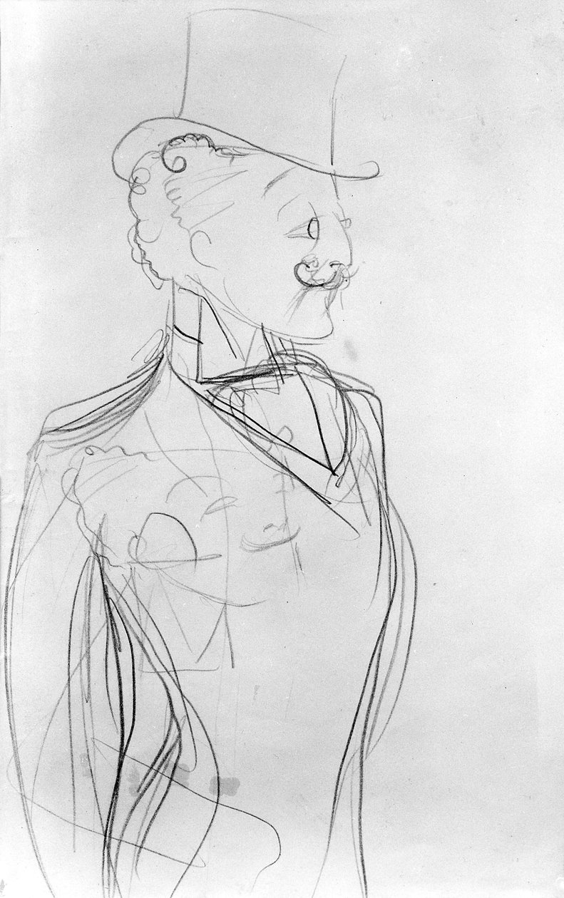 Portret Boni de Castellane autorstwa Sem