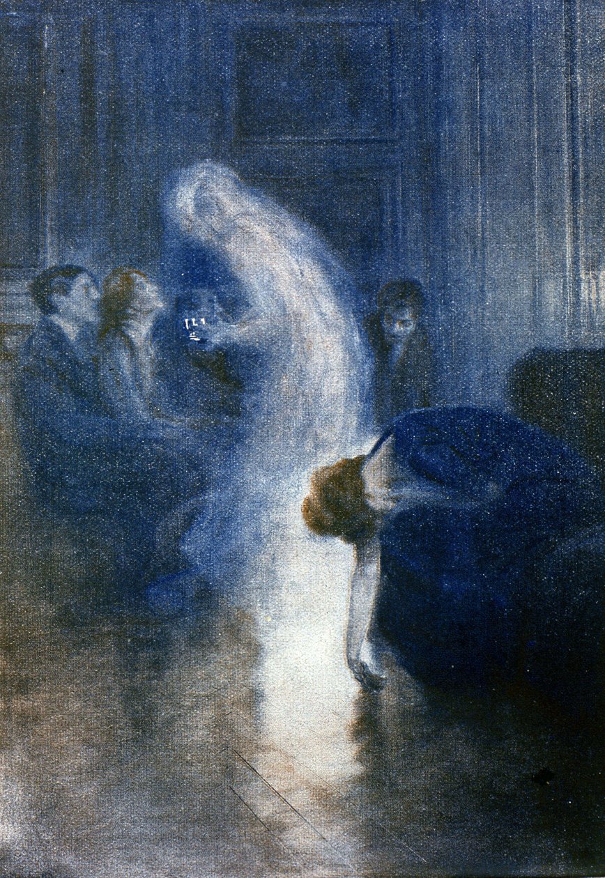 A aparência de um fantasma - em ""Eu sei tudo""polonês autorstwa Serafino Macchiati