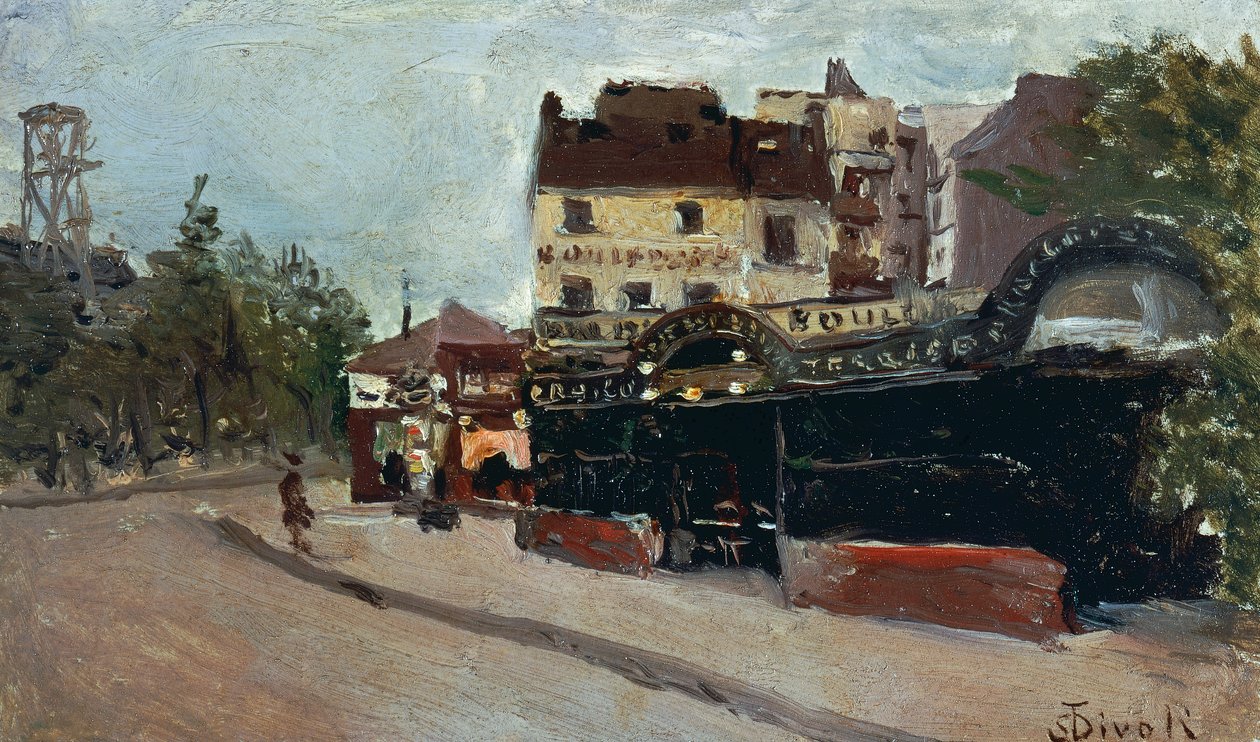 Moulin de la Galette autorstwa Serafino de Tivoli