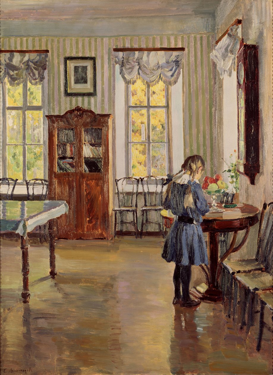 W domu, 1913 autorstwa Sergei Arsenevich Vinogradov