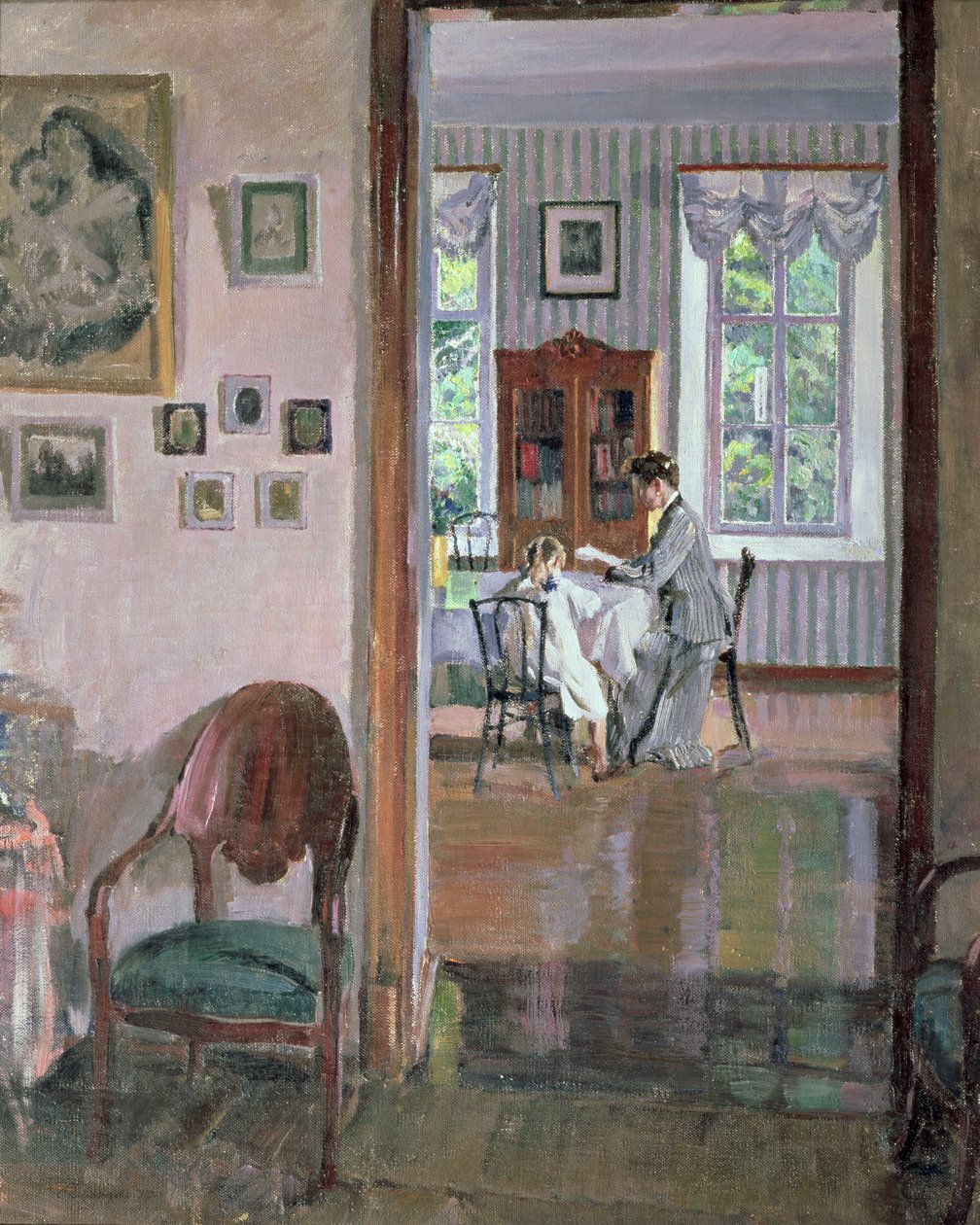 Wnętrze autorstwa Sergei Arsenevich Vinogradov