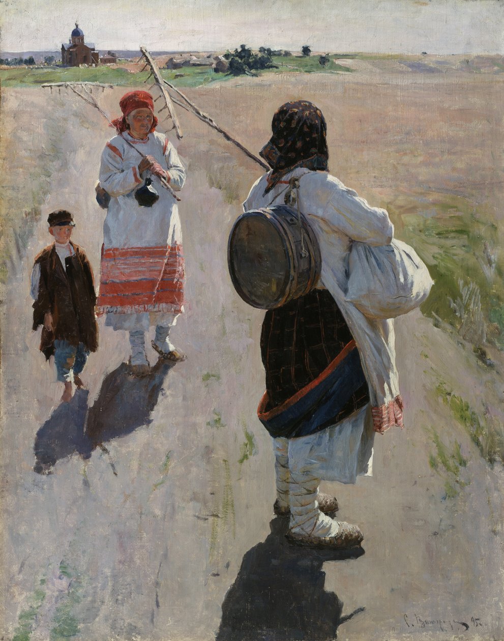 Do dzieła, 1895 autorstwa Sergei Arsenevich Vinogradov