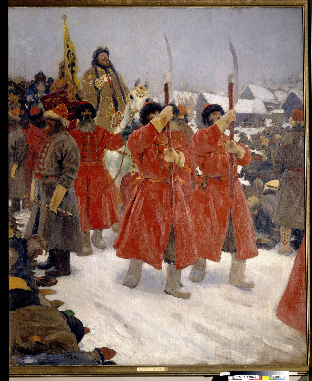 A król autorstwa Sergei Ivanovich Gribkov