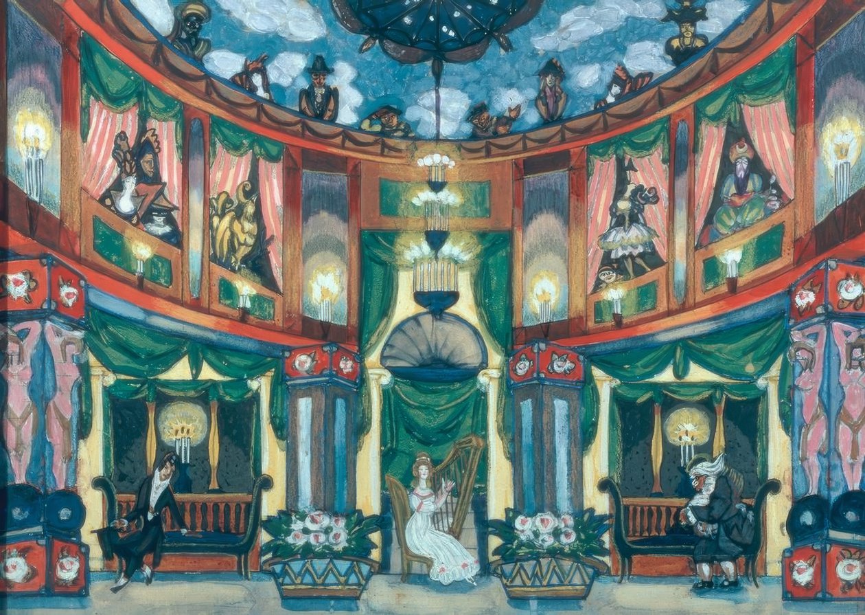 J. Offenbach, Hoffm. Ruda / Sudeikin autorstwa Sergei Jurjewitsch Sudeikin