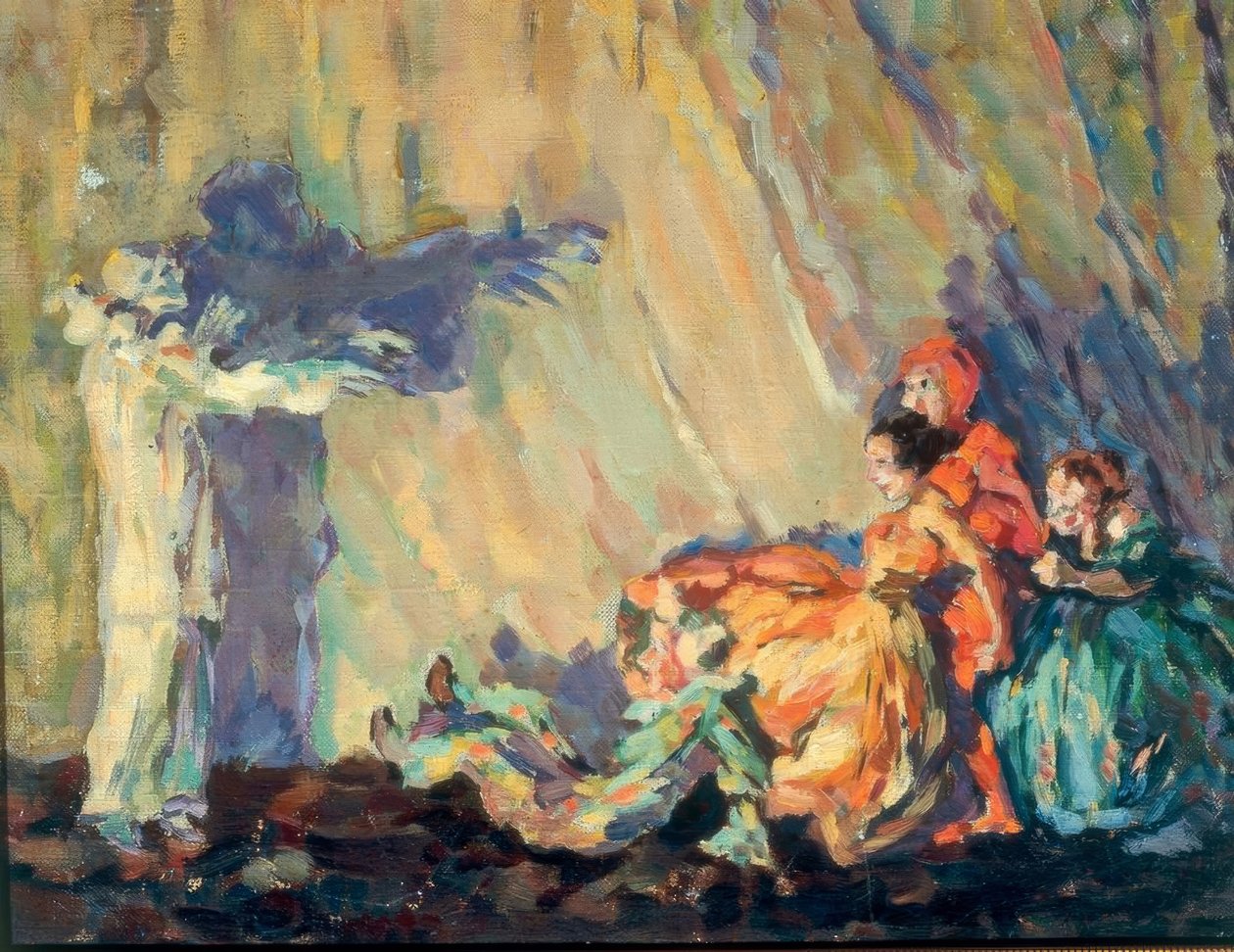 Leoncavallo, Bajazzo / Klejnot. v. Sudeikin autorstwa Sergei Jurjewitsch Sudeikin