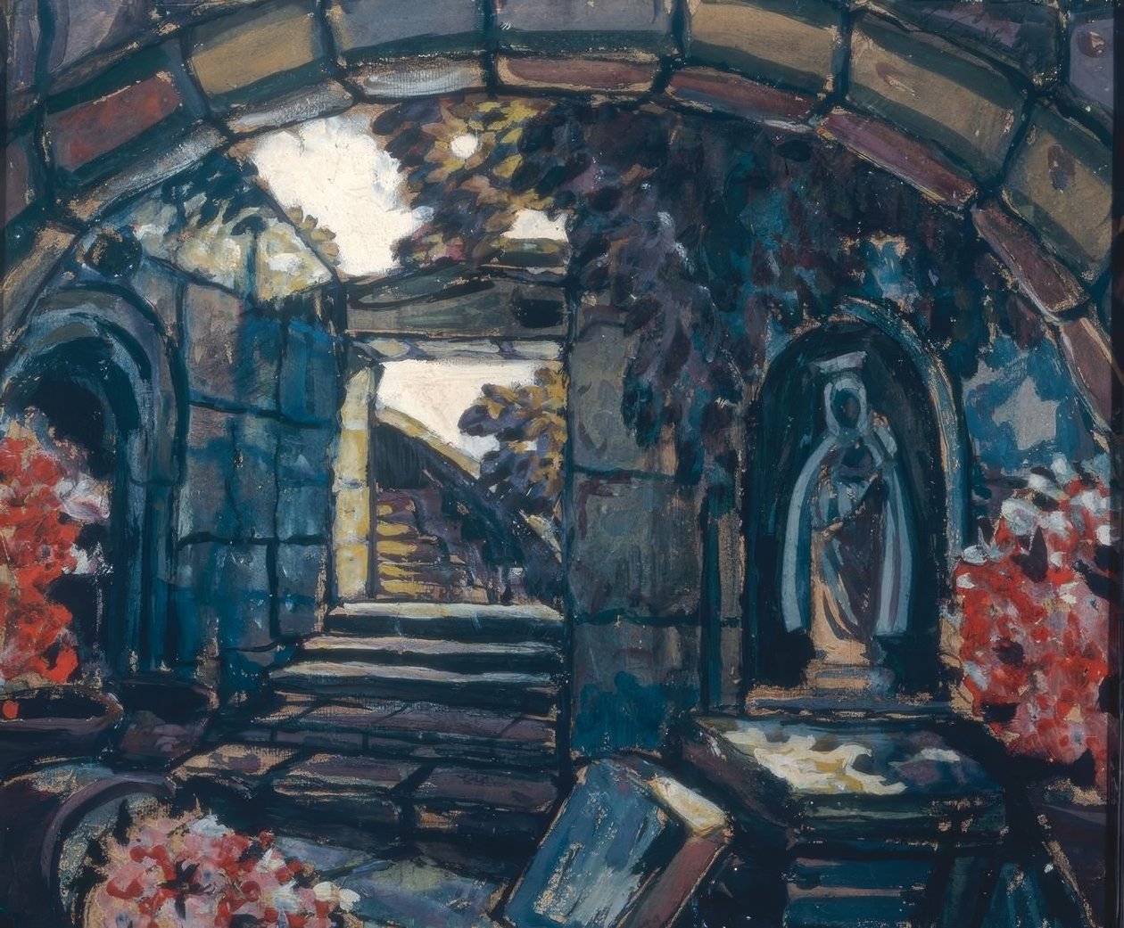Maeterlinck, siostra Beatrix / Sudeikin autorstwa Sergei Jurjewitsch Sudeikin