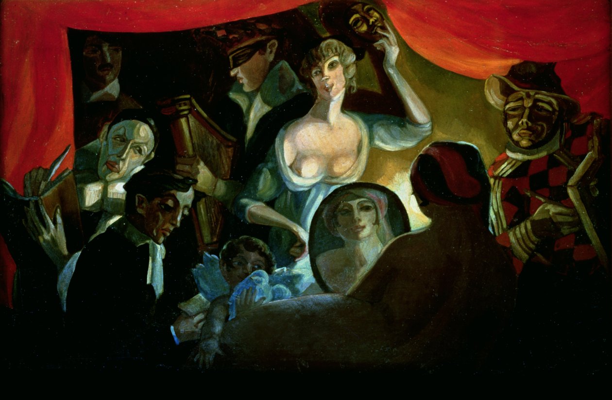 Kabaret autorstwa Sergei Yurevich Sudeikin