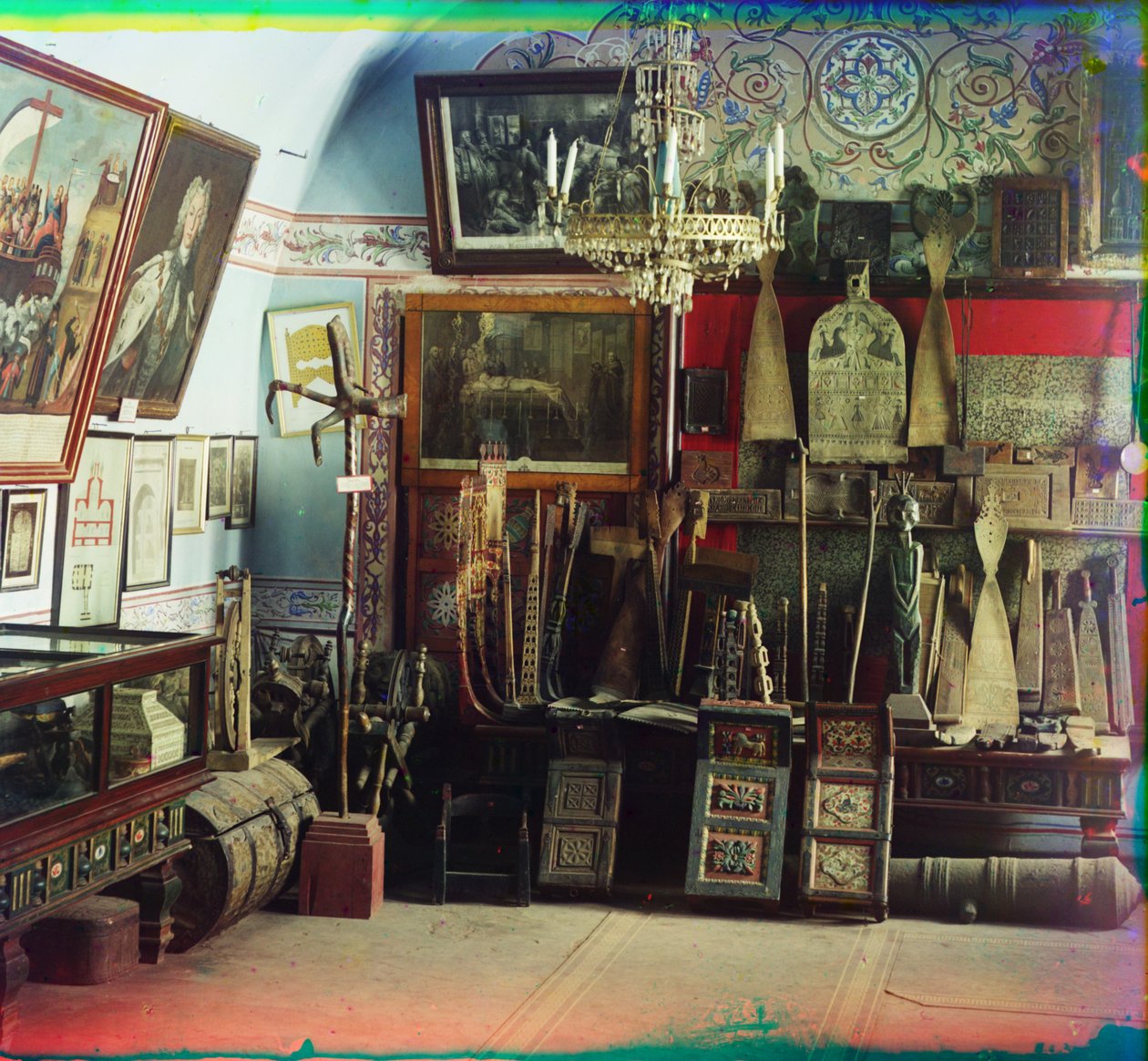 Pokój Iony na Kremlu Rostowskim, 1905-1915 autorstwa Sergey Prokudin Gorsky