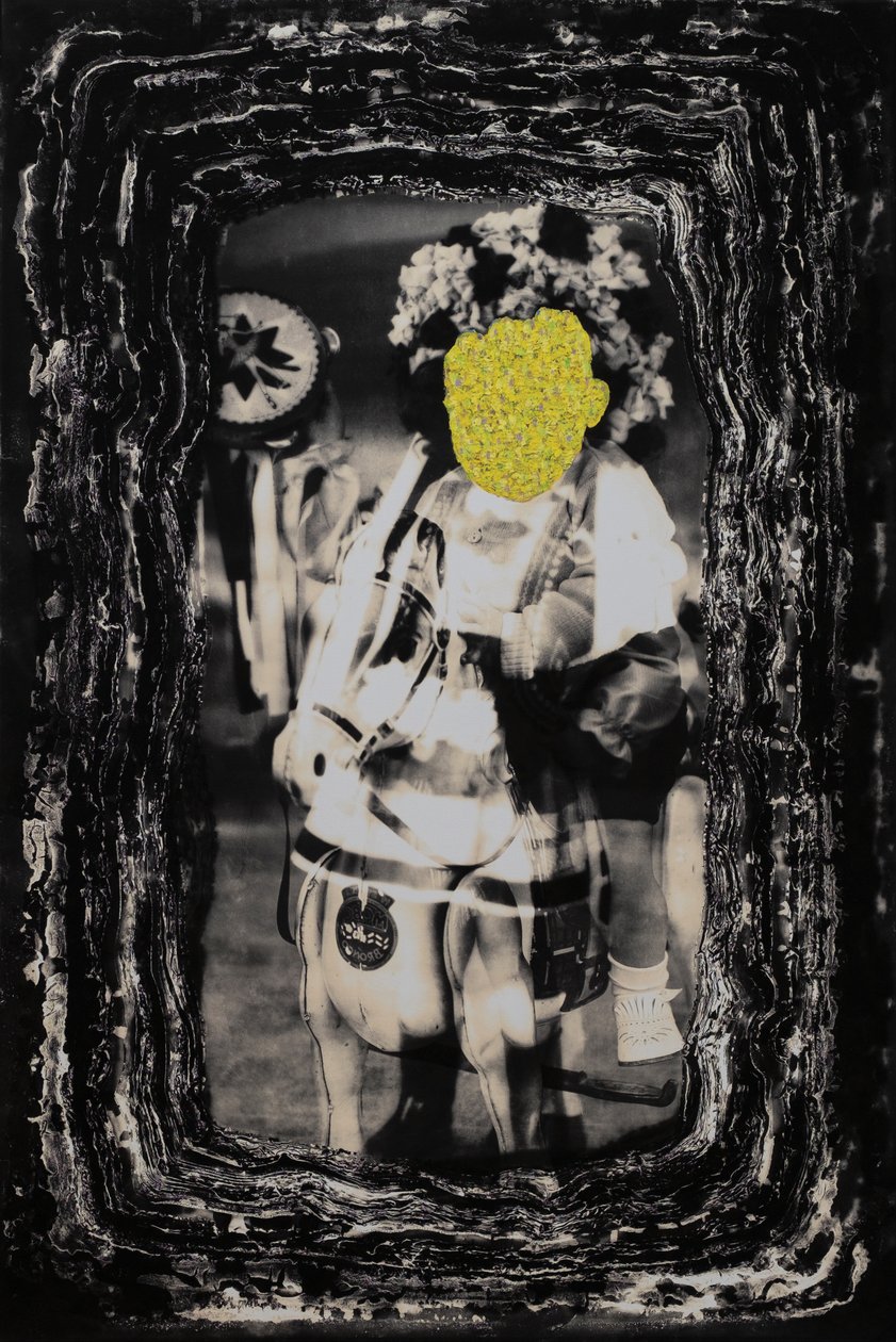 horserider, 2019 (mixed media) autorstwa Sergis Adamos