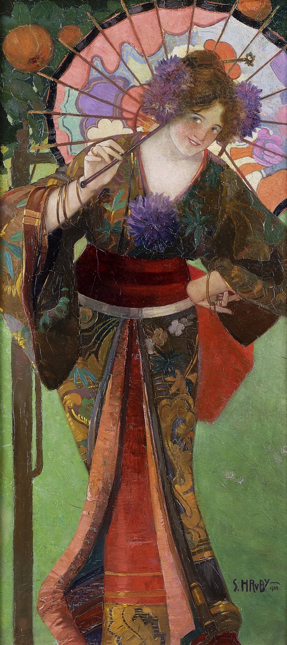 Gejsza autorstwa Sergius Hruby