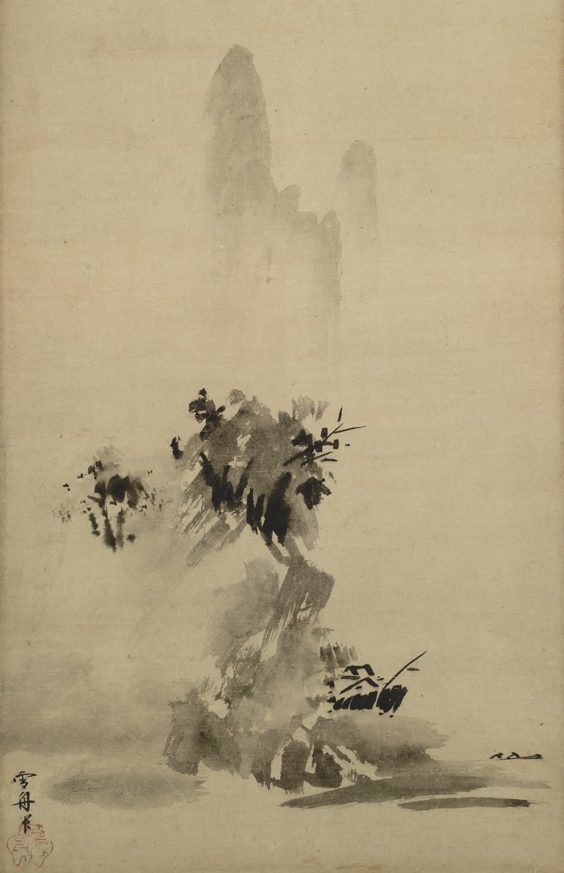 Haboku-Sansui autorstwa Toyo Sesshu