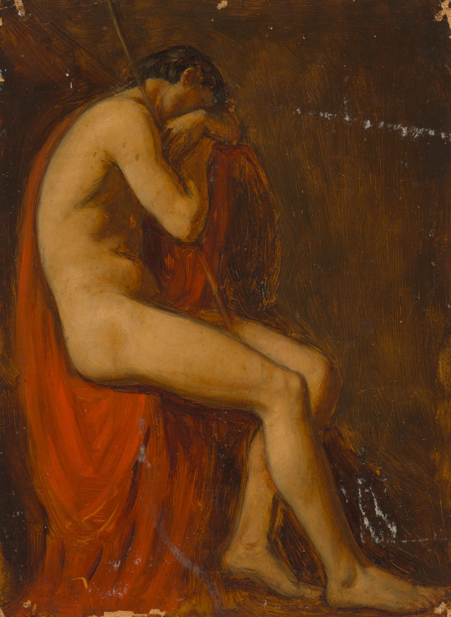 Siedzenie nago autorstwa Severin Falkman