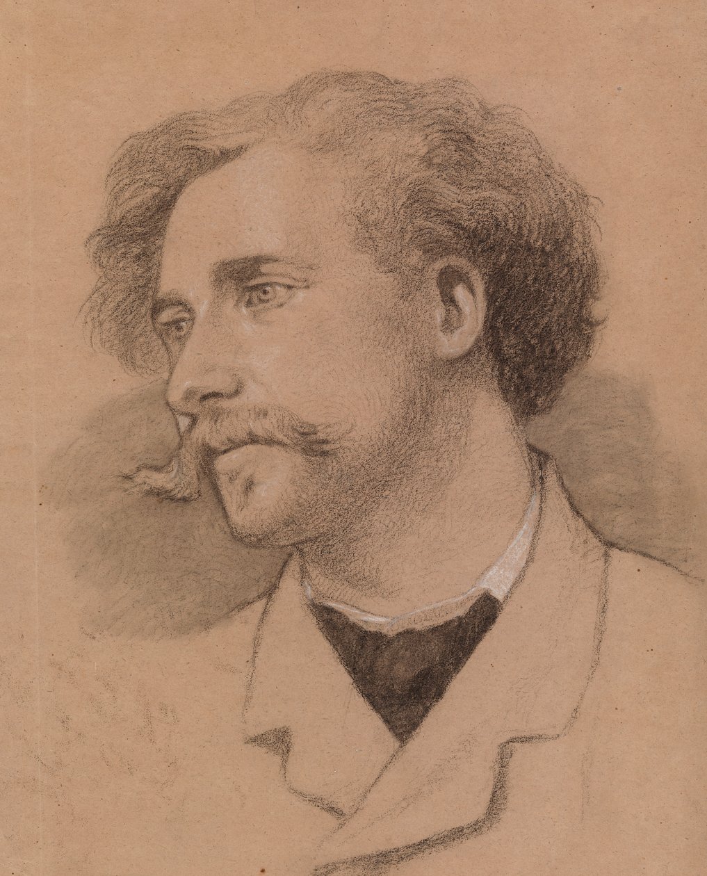 Portret mężczyzny autorstwa Severin Falkman