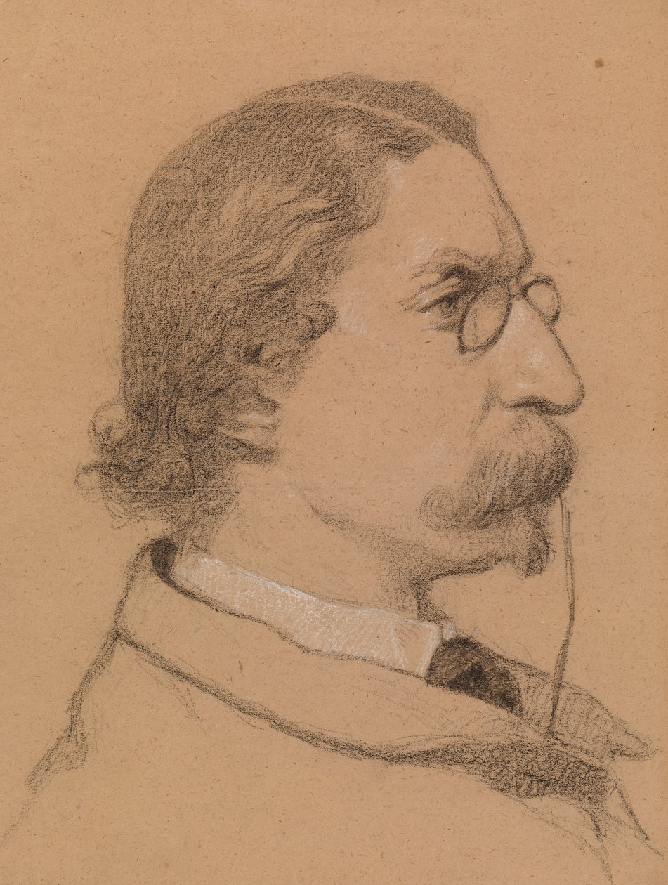 Portret mężczyzny autorstwa Severin Falkman