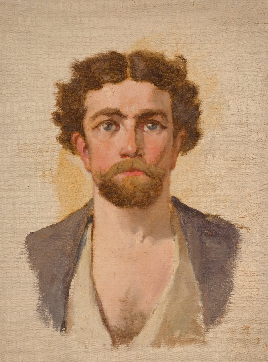 Męski biust autorstwa Severin Falkman