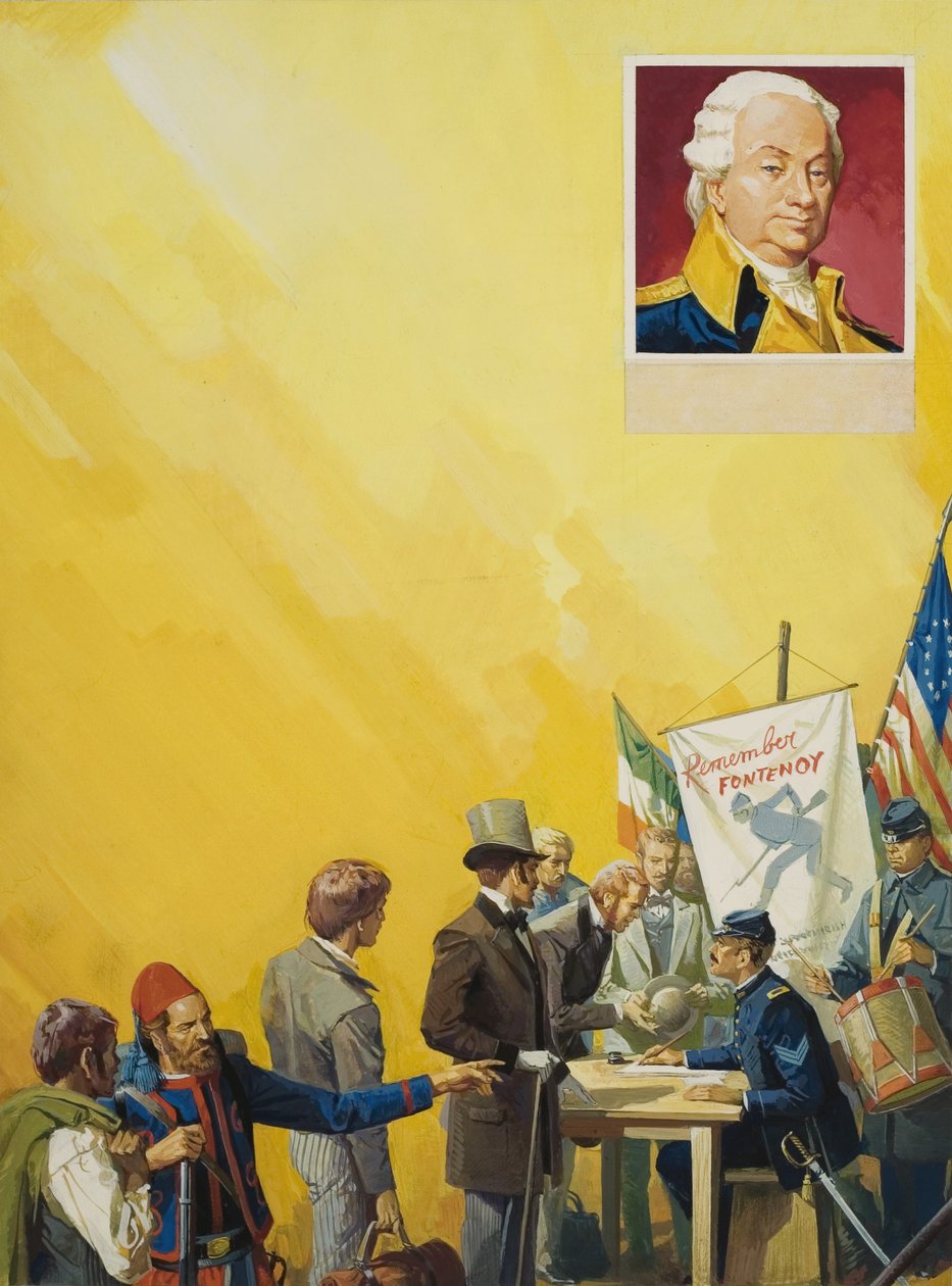 Amerykańska wojna domowa autorstwa Severino Baraldi