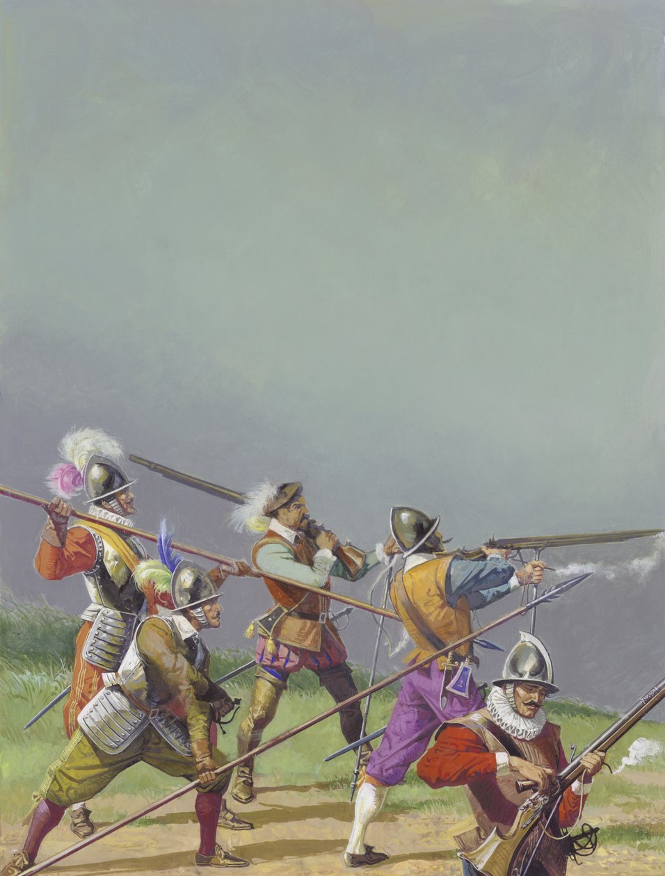 Piechota autorstwa Severino Baraldi