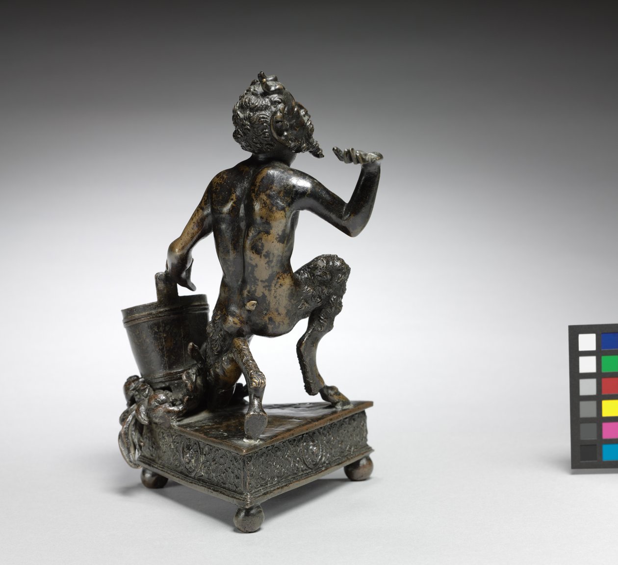 Klęczący Satyr, ok.1520 (brąz) autorstwa Severo da Ravenna