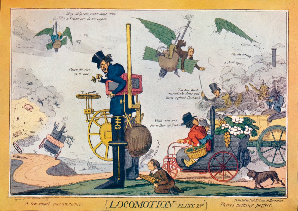„Płyta lokomocyjna 2”, c1835 1905 autorstwa Seymour Del Shortshanks