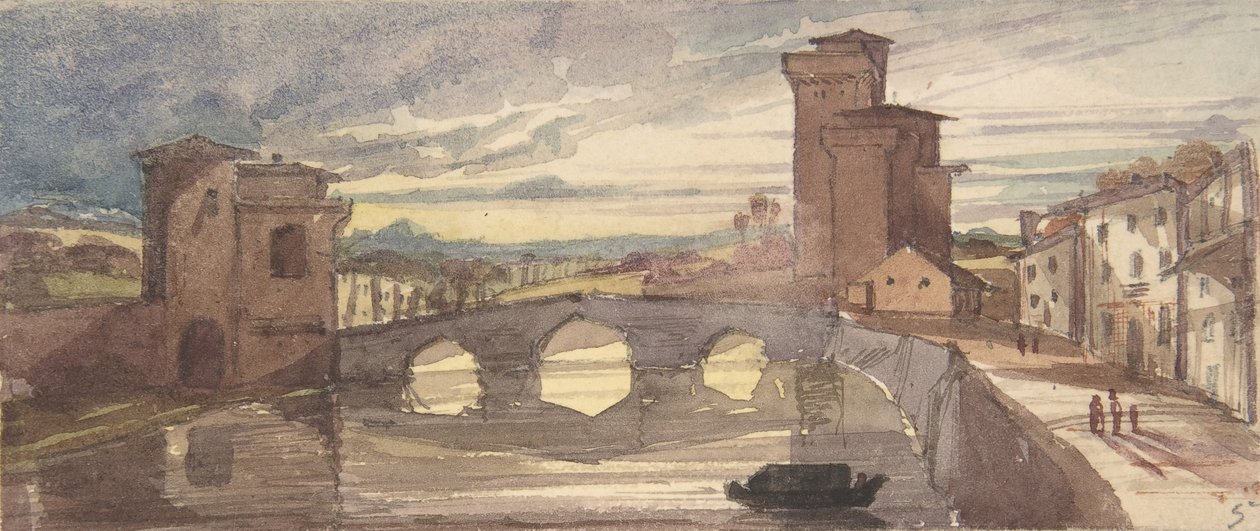 Piza, 1843-44. autorstwa Seymour Haden