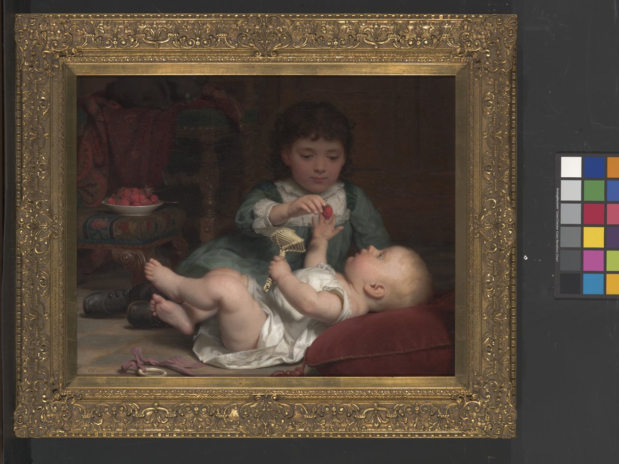 Pokusa (olej na płótnie) autorstwa Seymour Joseph Guy
