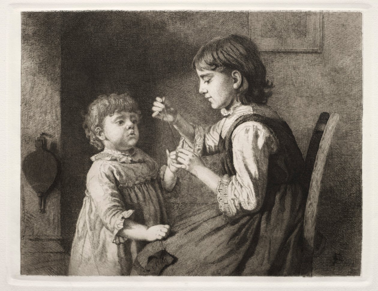Pierwsze robótki ręczne autorstwa Seymour Joseph Guy
