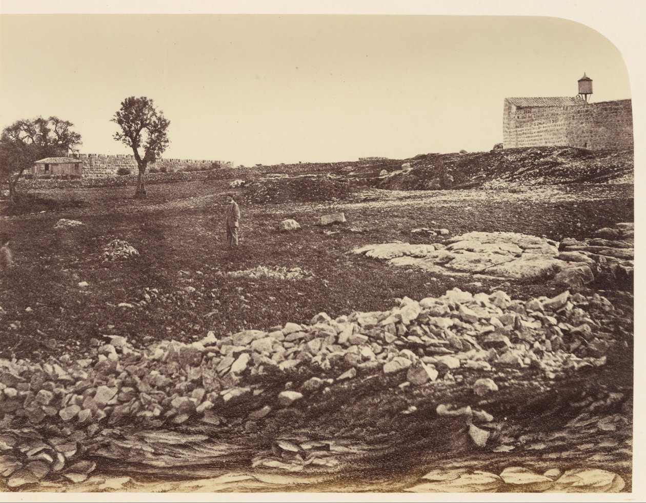 Panoramiczny widok na miasto- widok ogólny na miasto undc. z północy autorstwa Sgt. James M. McDonald